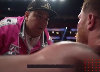 Difunden video de regaño al Canelo Álvarez por su entrenador