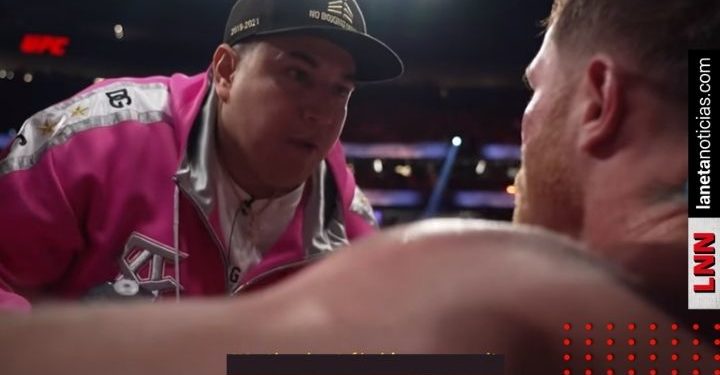 Difunden video de regaño al Canelo Álvarez por su entrenador