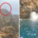 Turista salta al mar desde acantilado y muere (VIDEO)