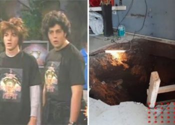 Enorme socavón traga a joven que dormía en sala de su casa en Culiacán (VIDEO)