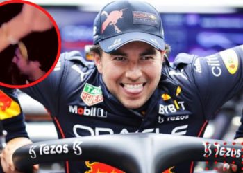 Filtran video de Checo Pérez con mujer que no es su esposa