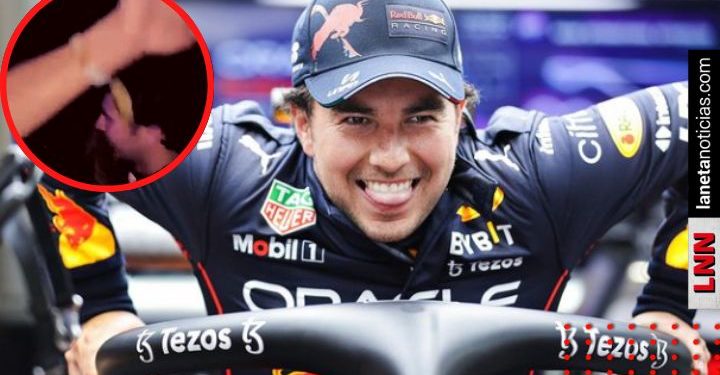 Filtran video de Checo Pérez con mujer que no es su esposa