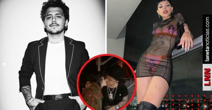 ¿Fingido? Captan a Christian Nodal besando a Cazzu y redes reaccionan (VIDEO)