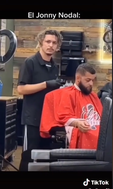 Video de peluquero bautizado como El Jonny Nodal se viraliza