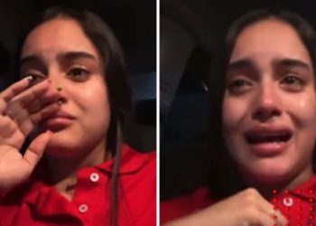 Mesera llora porque clientes no le dejaron propina (VIDEO)