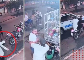 Policías matan a ladrón y hieren a cómplice (VIDEO)