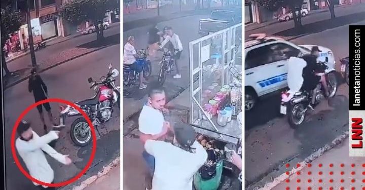 Policías matan a ladrón y hieren a cómplice (VIDEO)