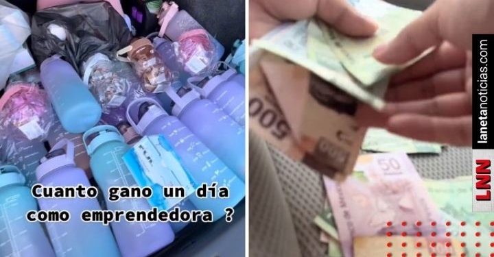 Emprendedora revela cuánto gana en un día y se viraliza