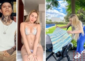 Las primeras fotos del bebé de Santa Fe Klan y Maya Nazor