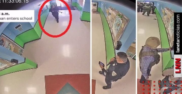 Difunden nuevo video de ataque de Salvador Ramos en Uvalde; cuestionan a Policía