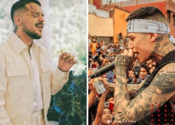 ¿Santa Fe Klan le ‘robó’ la canción de Black Panther a Nodal? Esto dijo el rapero