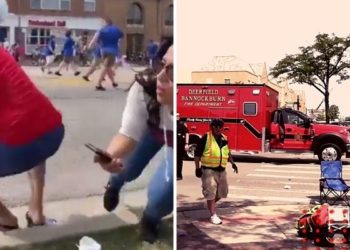 Difunden videos de tiroteo en desfile del 4 de julio en EU; van 6 muertos