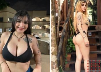 Video de Karely Ruiz luciendo bikini rosa mexicano