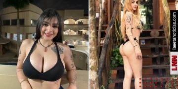 Video de Karely Ruiz luciendo bikini rosa mexicano