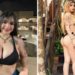 Video de Karely Ruiz luciendo bikini rosa mexicano