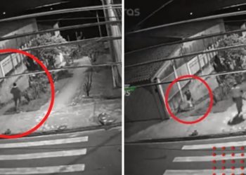 Video de triple persecución se viraliza en redes