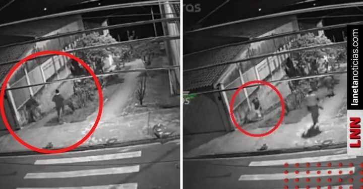 Video de triple persecución se viraliza en redes