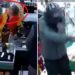 Empleado de tienda enfrenta a balazos a ladrón (VIDEO)