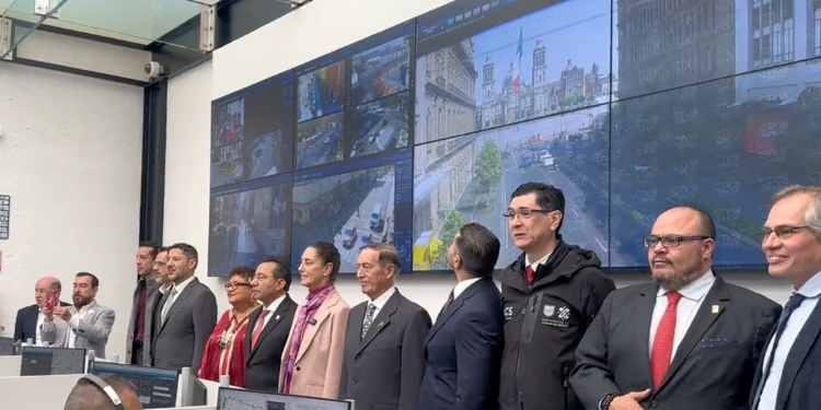 Jefa de gobierno inaugura C2 del Centro Histórico