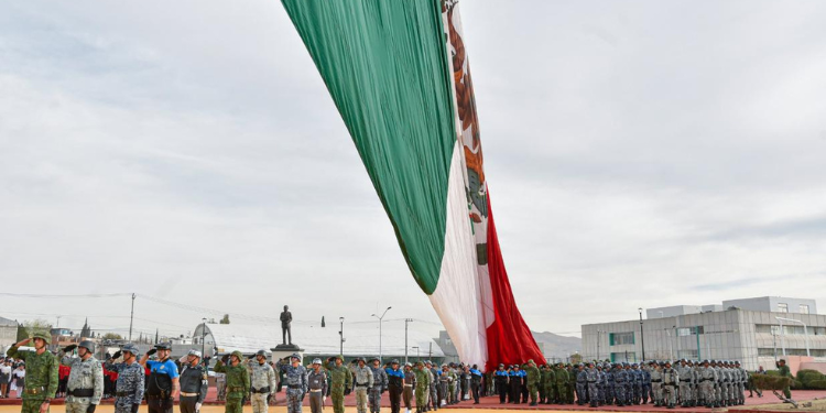 Gobernadora Maru Campos encabeza Lanzamiento de Bandera en El Palomar