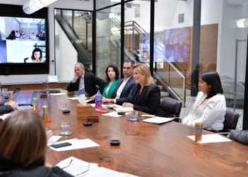 Expone Maru Campos tema migratorio en Washington