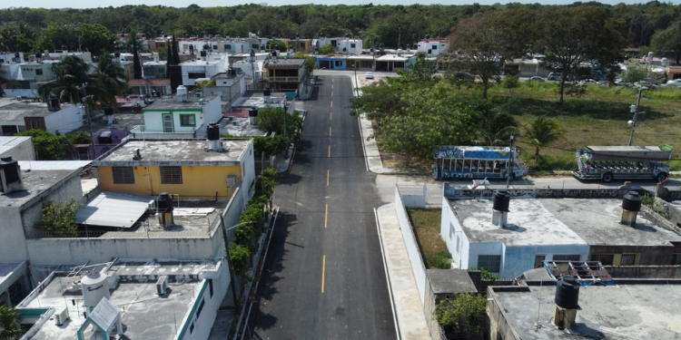 Mejora de vialidades en Chetumal