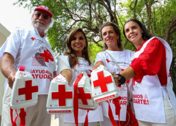 Colecta Nacional de la Cruz Roja en Quintana Roo
