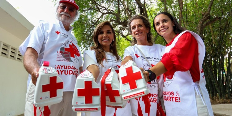 Colecta Nacional de la Cruz Roja en Quintana Roo