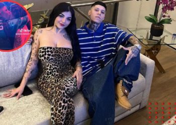 Santa Fe Klan sorprende con apasionado beso a Karely Ruiz