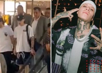 ‘Un saludo para mis nietas’: Confunden a Peso Pluma con Santa Fe Klan (VIDEO)