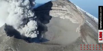 Dron de la Marina capta el corazón del Popocatépetl (VIDEO)