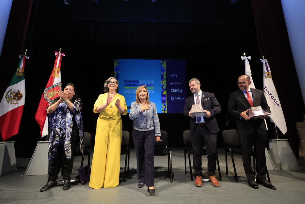 Lorena Cuéllar inaugura Congreso Internacional AGOL 2023