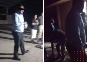 Padre de familia exhibe a maestros pisteando en primaria