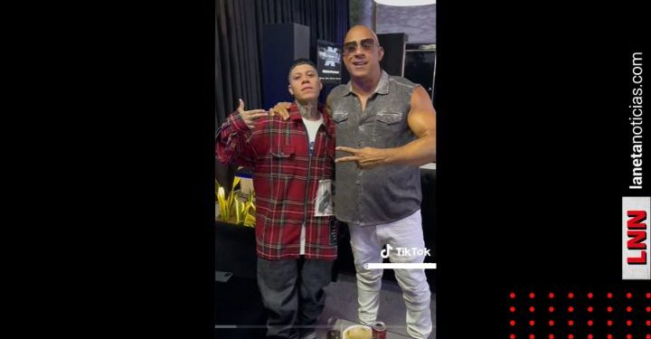 Santa Fe Klan sorprende al aparecer junto a Vin Diesel