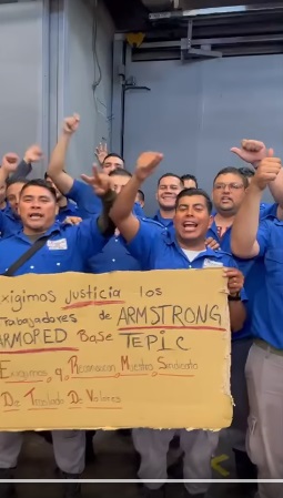 Ciudadanía se solidariza con trabajadores de Armstrong
