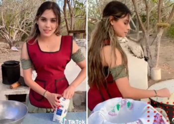 Joven de la sierra prepara tortillas de harina (VIDEO)