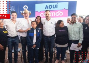 Mauricio Kuri encabeza Jornada Aquí Contigo en El Marqués