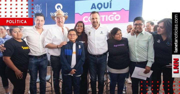 Mauricio Kuri encabeza Jornada Aquí Contigo en El Marqués