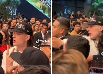 Roban cadena valuada en millones a Peso Pluma (VIDEO)