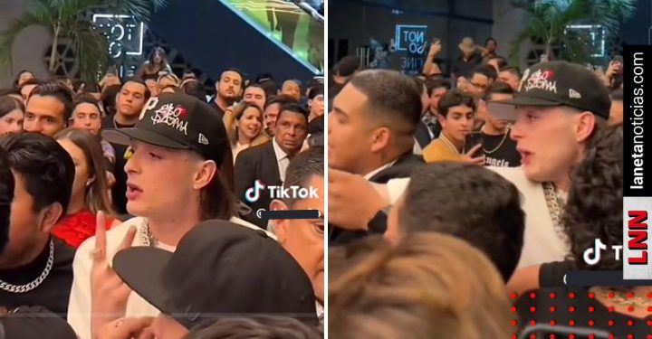 Roban cadena valuada en millones a Peso Pluma (VIDEO)