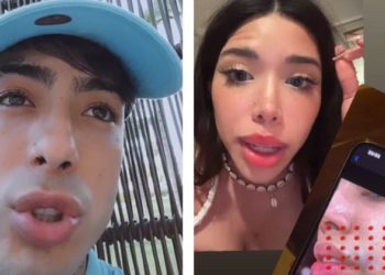 Yei MUA exhibe huellas de maltrato de Naim Darrechi