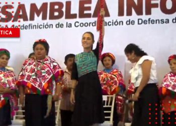 Claudia Sheinbaum se reúne morenistas en San Luis Potosí