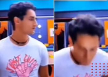 Emilio Osorio escupe a comida de Wendy Guevara (VIDEO)