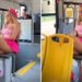 Joven se disfraza de Barbie y viaja en Metrobús (VIDEO)