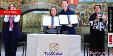 Lorena Cuéllar firma convenio con Fundación Teletón