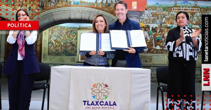 Lorena Cuéllar firma convenio con Fundación Teletón