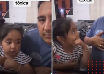 Niña delata infidelidad de su mamá y video se hace viral