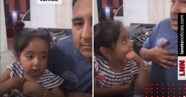 Niña delata infidelidad de su mamá y video se hace viral