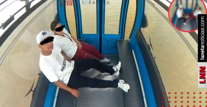 Captan a pareja haciendo el 'delicioso' en cablebús