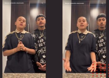 Yahritza y su esencia ofrecen disculpas y los tunden (VIDEO)